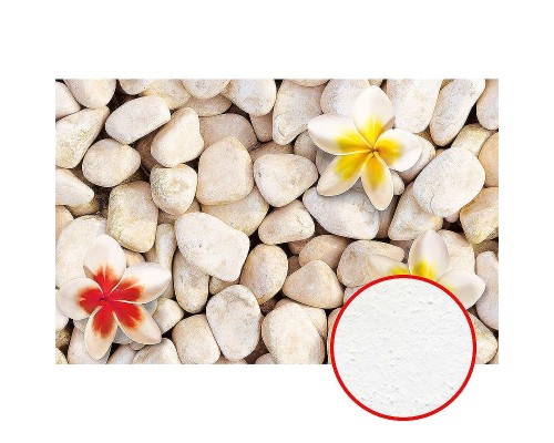 Фреска Ortograf 3D 30745 Фактура бархат FX Флизелин (4,2x2,7) Бежевый/Красный/Желтый, Цветы/Абстракция