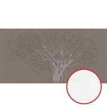 Фреска Ortograf 3D 33217 Фактура бархат FX Флизелин (5,3x2,7) Серый, Деревья/Абстракция