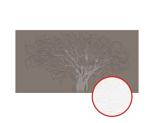 Фреска Ortograf 3D 33217 Фактура бархат FX Флизелин (5,3x2,7) Серый, Деревья/Абстракция