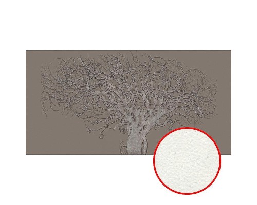 Фреска Ortograf 3D 33217 Фактура флок FLK Флизелин (5,3x2,7) Серый, Деревья/Абстракция