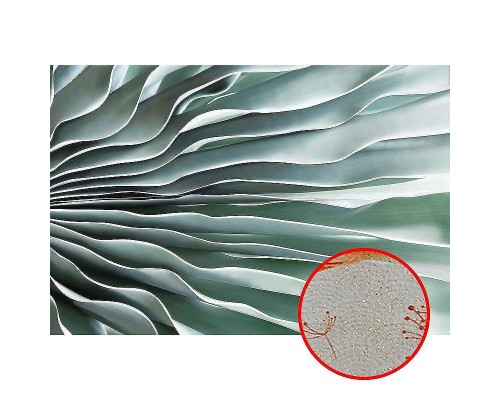 Фреска Ortograf 3D 33258 Фактура бархат золото FX-G Флизелин (4x2,7) Серый, Абстракция