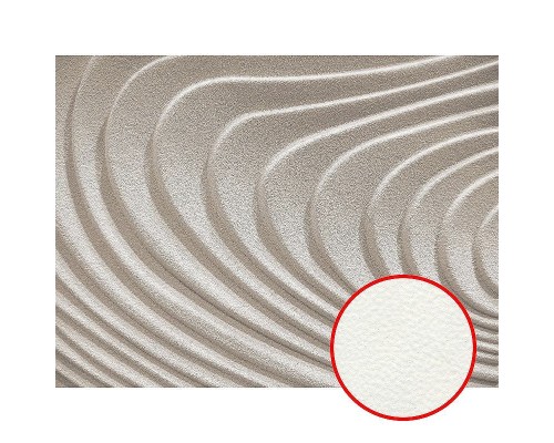 Фреска Ortograf 3D 30447 Фактура флок FLK Флизелин (3,6x2,7) Серебряный, Абстракция