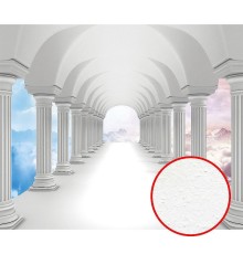 Фреска Ortograf 3D 33210 Фактура бархат FX Флизелин (3,2x2,7) Белый, Архитектура/Абстракция