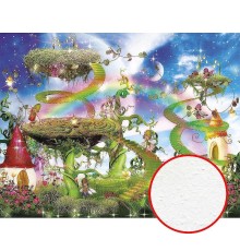 Фреска детская Ortograf Сказочная страна 6584 Фактура бархат FX Флизелин (3,5x2,7) Разноцветный, Мультимедия