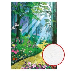 Фреска детская Ortograf Сказочная страна 5494 Фактура бархат FX Флизелин (1,8x2,7) Разноцветный, Природа