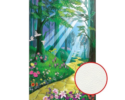 Фреска детская Ortograf Сказочная страна 5494 Фактура флок FLK Флизелин (1,8x2,7) Разноцветный, Природа