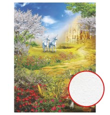 Фреска детская Ortograf Сказочная страна 5267 Фактура бархат FX Флизелин (2x2,7) Разноцветный, Мультимедия