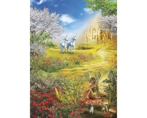 Фреска детская Ortograf Сказочная страна 5267 Фактура флок FLK Флизелин (2x2,7) Разноцветный, Мультимедия