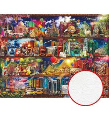 Фреска детская Ortograf Сказочная страна 7012 Фактура бархат FX Флизелин (3,5x2,7) Разноцветный, Мультимедия