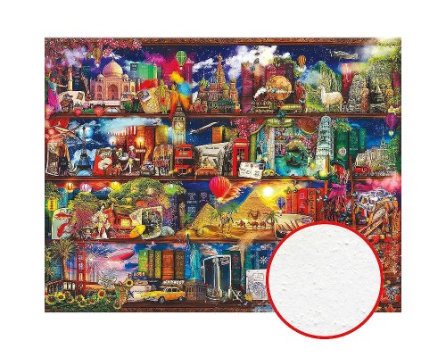 Фреска детская Ortograf Сказочная страна 7012 Фактура бархат FX Флизелин (3,5x2,7) Разноцветный, Мультимедия