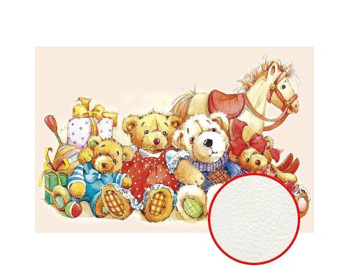 Фреска детская Ortograf Для малышей 5715 Фактура флок FLK Флизелин (3x2) Разноцветный, Животные