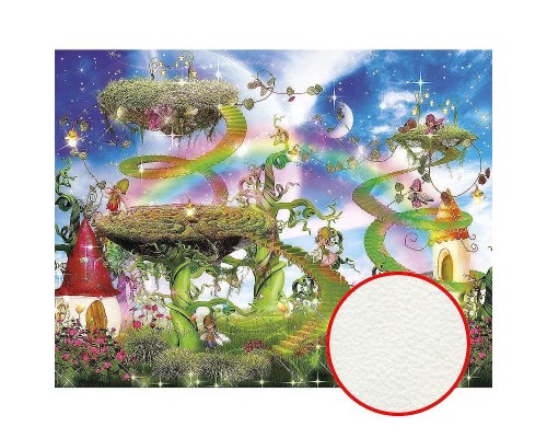 Фреска детская Ortograf Сказочная страна 6584 Фактура флок FLK Флизелин (3,5x2,7) Разноцветный, Мультимедиядия