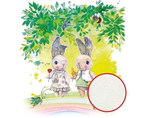 Фреска детская Ortograf Для малышей 5701 Фактура флок FLK Флизелин (2,6x2,7) Разноцветный, Животные