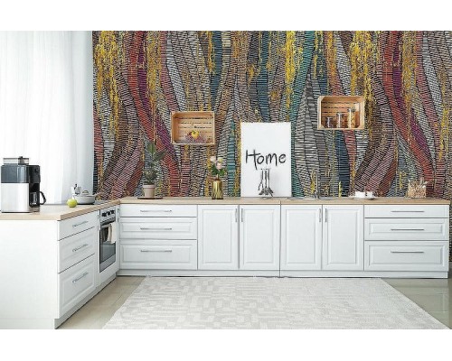 Панно Marburg Papis Loveday 33797 Винил на флизелине (2,72x2,7) Разноцветный, Абстракция