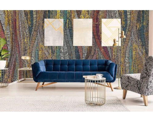 Панно Marburg Papis Loveday 33797 Винил на флизелине (2,72x2,7) Разноцветный, Абстракция