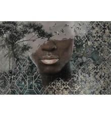 Панно Marburg Papis Loveday 33799 Винил на флизелине (4,08x2,7) Разноцветный, Абстракция/Люди