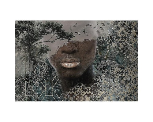 Панно Marburg Papis Loveday 33799 Винил на флизелине (4,08x2,7) Разноцветный, Абстракция/Люди