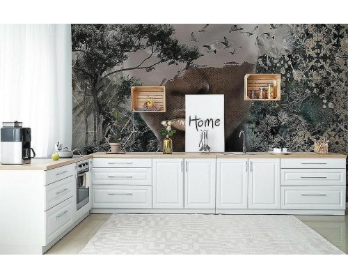 Панно Marburg Papis Loveday 33799 Винил на флизелине (4,08x2,7) Разноцветный, Абстракция/Люди