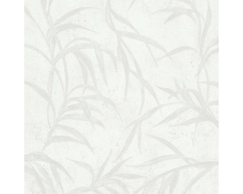 Обои Marburg Urban Elegance 34233 Винил на флизелине (1,06x10,05) Белый, Листья/Штукатурка