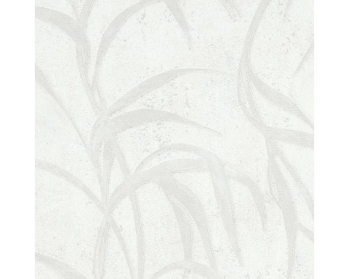 Обои Marburg Urban Elegance 34233 Винил на флизелине (1,06x10,05) Белый, Листья/Штукатурка