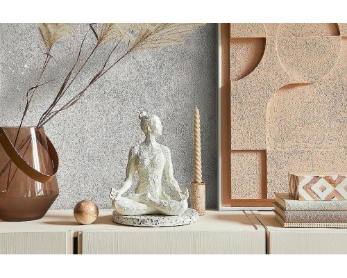 Обои Marburg Urban Elegance 34231 Винил на флизелине (1,06x10,05) Серый/Серебряный, Штукатурка