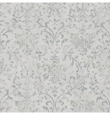 Обои Marburg Urban Elegance 34242 Винил на флизелине (1,06x10,05) Серый/Серебряный, Дамаск/Штукатурка
