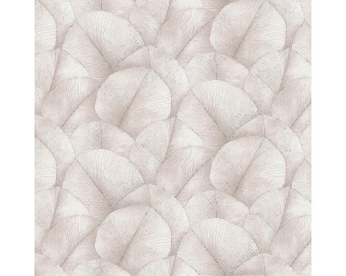 Обои Marburg Kumano 34561 Винил на флизелине (1,06x10,05) Розовый, Листья