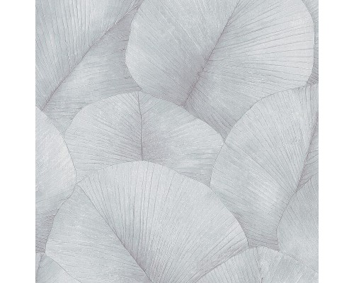 Обои Marburg Kumano 34562 Винил на флизелине (1,06x10,05) Серый, Листья