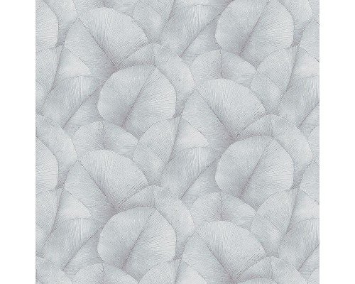 Обои Marburg Kumano 34562 Винил на флизелине (1,06x10,05) Серый, Листья