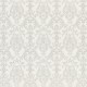 Обои Fipar Amalfi R 23416 Винил на флизелине (1,06x10,05) Белый/Бежевый/Серебряный, Дамаск