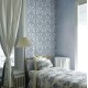 Обои Fipar Amalfi R 23416 Винил на флизелине (1,06x10,05) Белый/Бежевый/Серебряный, Дамаск