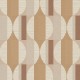 Обои Grandeco Cumaru CU 3105 Винил на флизелине (0,53x10,05) Бежевый/Коричневый, Геометрия
