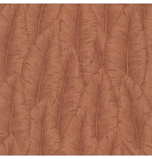 Обои Grandeco Cumaru CU 3214 Винил на флизелине (0,53x10,05) Красный, Листья