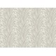 Обои Grandeco Cumaru CU 3004 Винил на флизелине (0,53x10,05) Серый/Белый, Листья