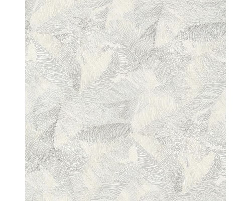 Обои Grandeco Time 2025 TI 2101 Винил на флизелине (1,06x10,05) Белый/Бежевый, Листья