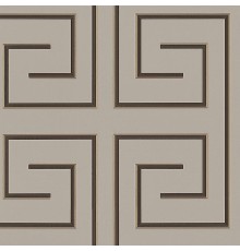 Обои Zambaiti Parati Vision 76014 Винил на флизелине (0,70x10,05) Бежевый/Коричневый/Золото, Геометрия