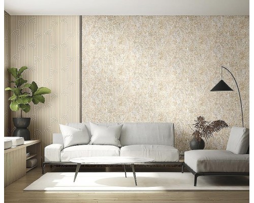 Обои Zambaiti Parati Vision 76035 Винил на флизелине (0,70x10,05) Бежевый, Штукатурка