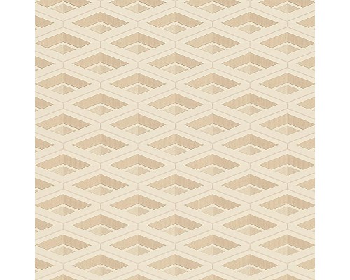 Обои Zambaiti Parati Vision 76036 Винил на флизелине (0,70x10,05) Бежевый, Геометрия/Ромб