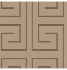 Обои Zambaiti Parati Vision 76038 Винил на флизелине (0,70x10,05) Бежевый/Бронзовый, Геометрия