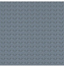 Обои Zambaiti Parati Vision 76046 Винил на флизелине (0,70x10,05) Голубой, Геометрия/Ромб