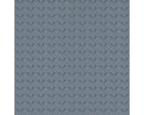 Обои Zambaiti Parati Vision 76046 Винил на флизелине (0,70x10,05) Голубой, Геометрия/Ромб
