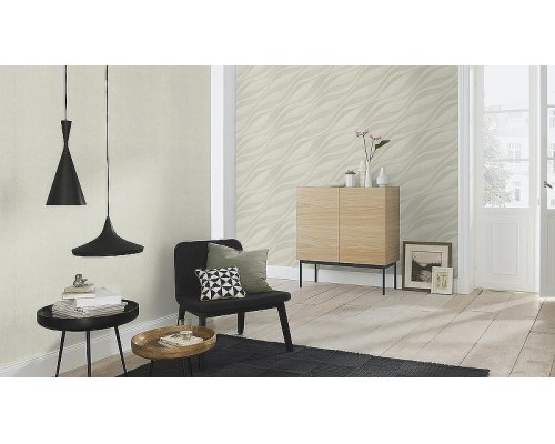 Обои RASCH Sky Lounge 608021 Винил на флизелине (0,53x10,05) Серый, Абстракция