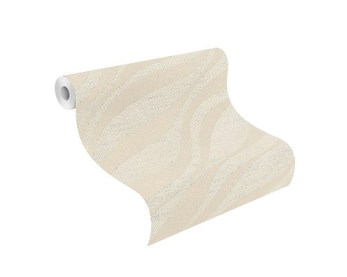 Обои RASCH Sky Lounge 608038 Винил на флизелине (0,53x10,05) Бежевый, Абстракция