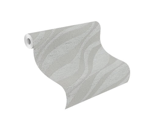 Обои RASCH Sky Lounge 608069 Винил на флизелине (0,53x10,05) Серый, Абстракция