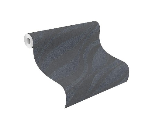 Обои RASCH Sky Lounge 608076 Винил на флизелине (0,53x10,05) Синий, Абстракция