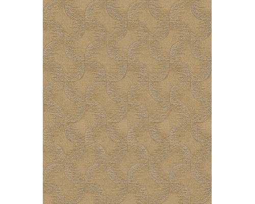 Обои RASCH Sky Lounge 608151 Винил на флизелине (0,53x10,05) Коричневый, Однотонный