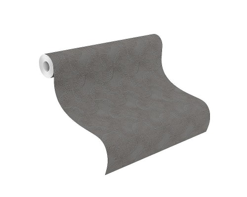 Обои RASCH Sky Lounge 608168 Винил на флизелине (0,53x10,05) Серый, Однотонный