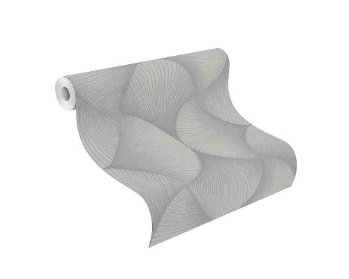 Обои RASCH Sky Lounge 608212 Винил на флизелине (0,53x10,05) Серый, Абстракция