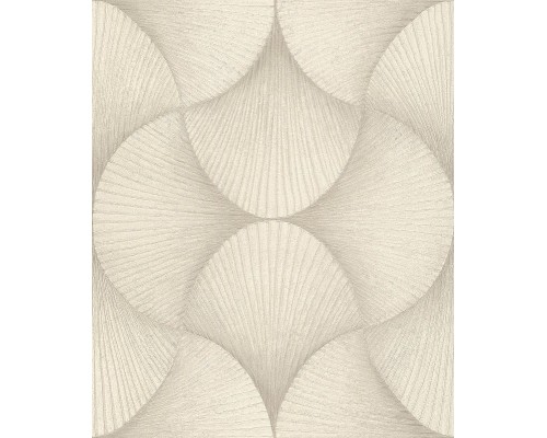 Обои RASCH Sky Lounge 608236 Винил на флизелине (0,53x10,05) Бежевый/Серый, Абстракция