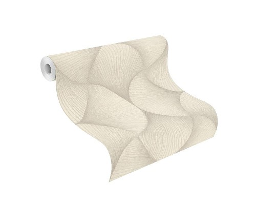 Обои RASCH Sky Lounge 608236 Винил на флизелине (0,53x10,05) Бежевый/Серый, Абстракция